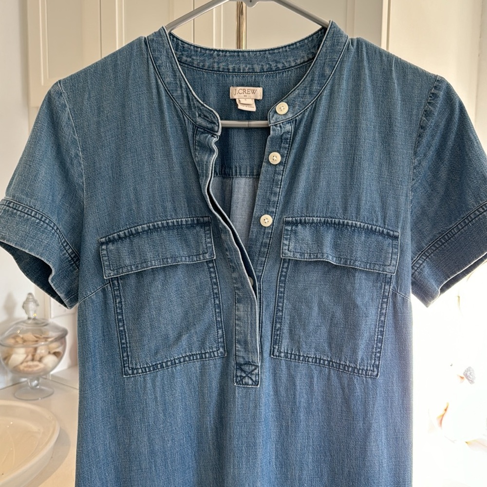 J. Crew jeans dress